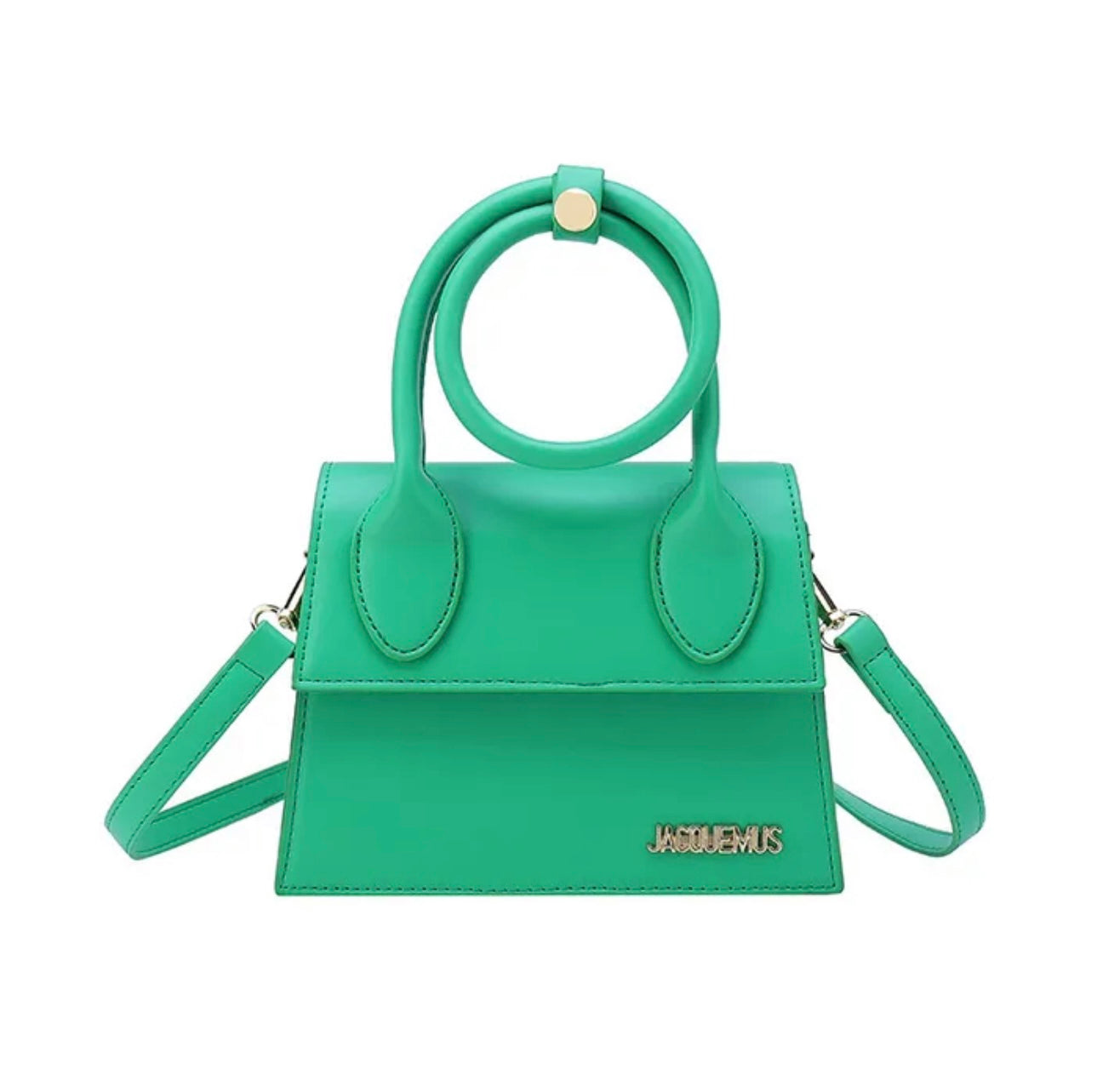 Green Leather Handbag