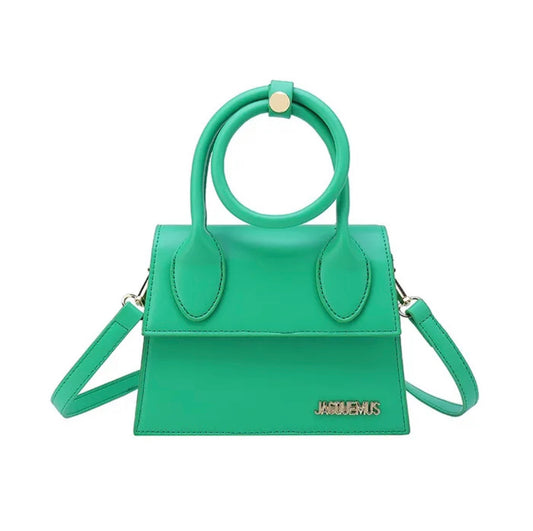 Green Leather Handbag