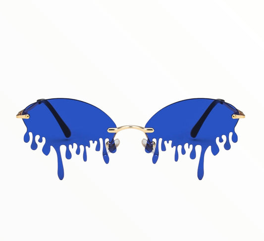 Blue Drip Sunglasses