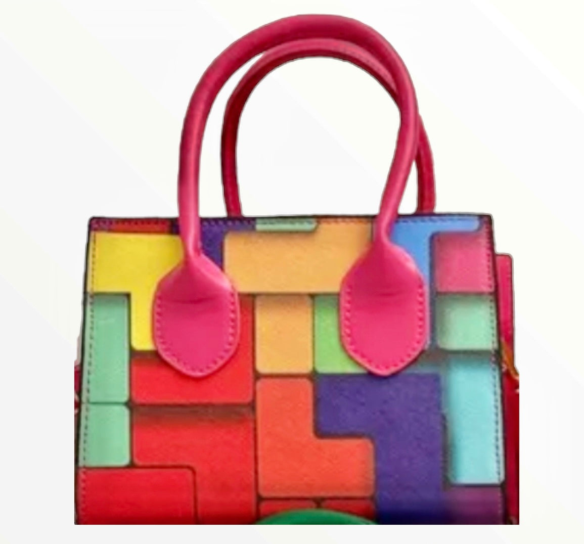 Colorful Block Tote